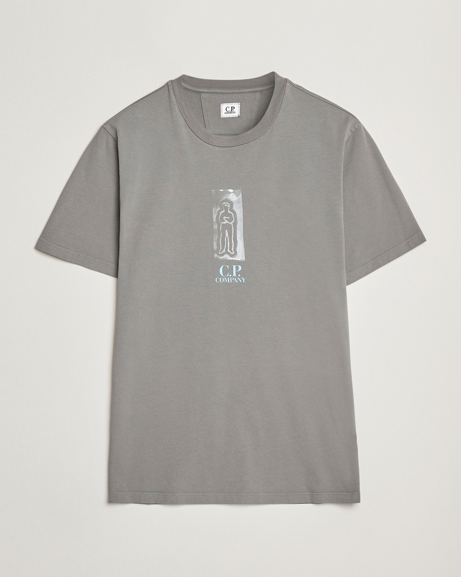 Herren | T-Shirts | C.P. Company | Back Print Short Sleeve T-Shirt Grey