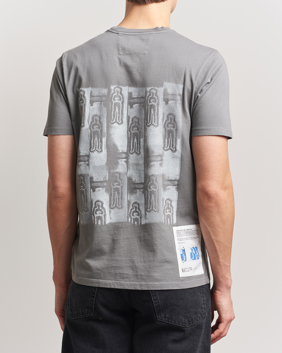 Herren | T-Shirts | C.P. Company | Back Print Short Sleeve T-Shirt Grey
