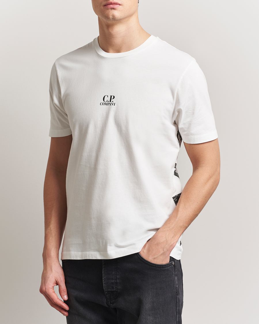 Herren | T-Shirts | C.P. Company | Back Print Short Sleeve T-Shirt White