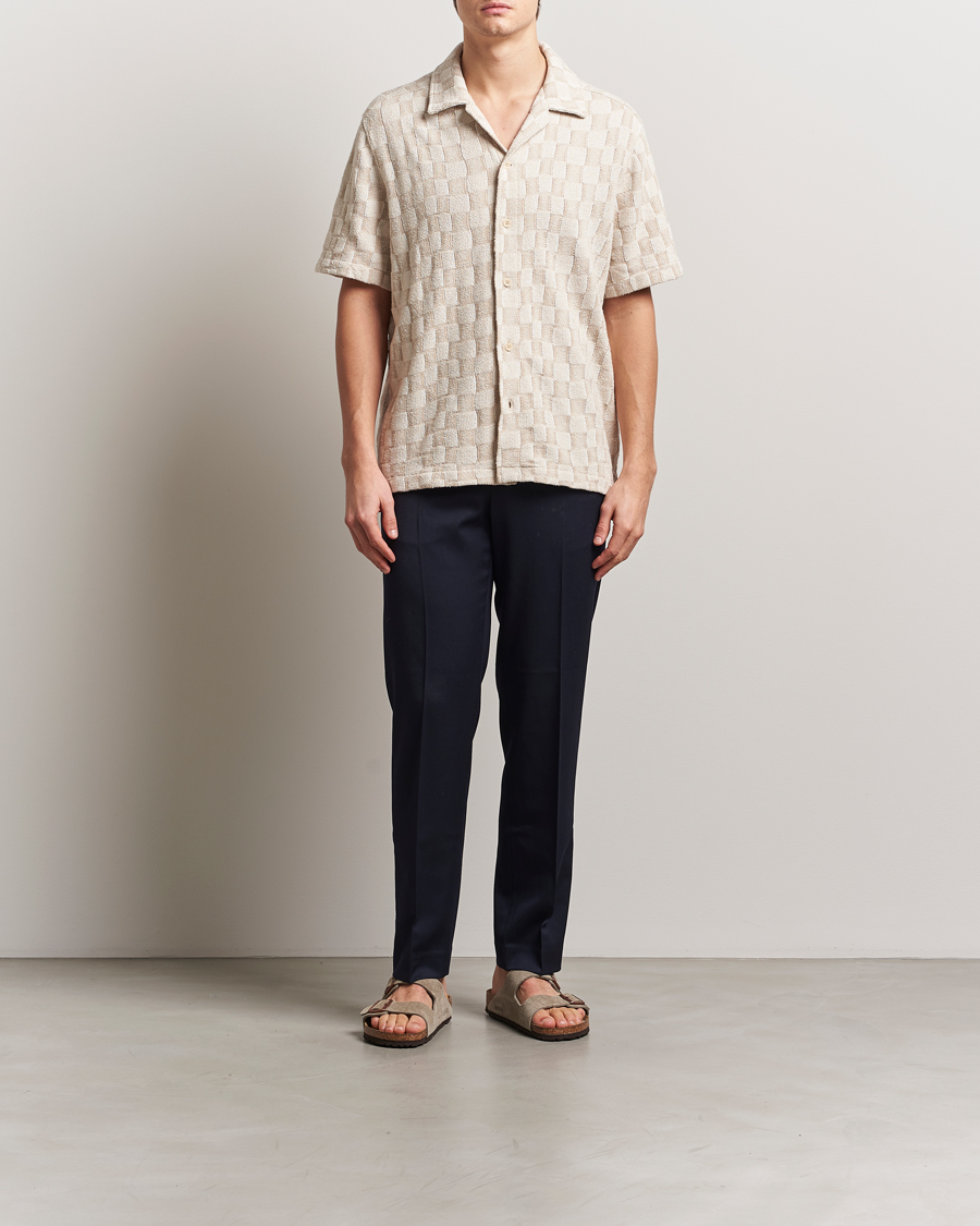 Herren | Hemden | J.Lindeberg | Torpa Resort Jersey Shirt Moonbeam