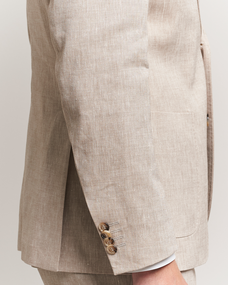 Herren | Sakkos | Morris Heritage | Linen Suit Blazer Beige