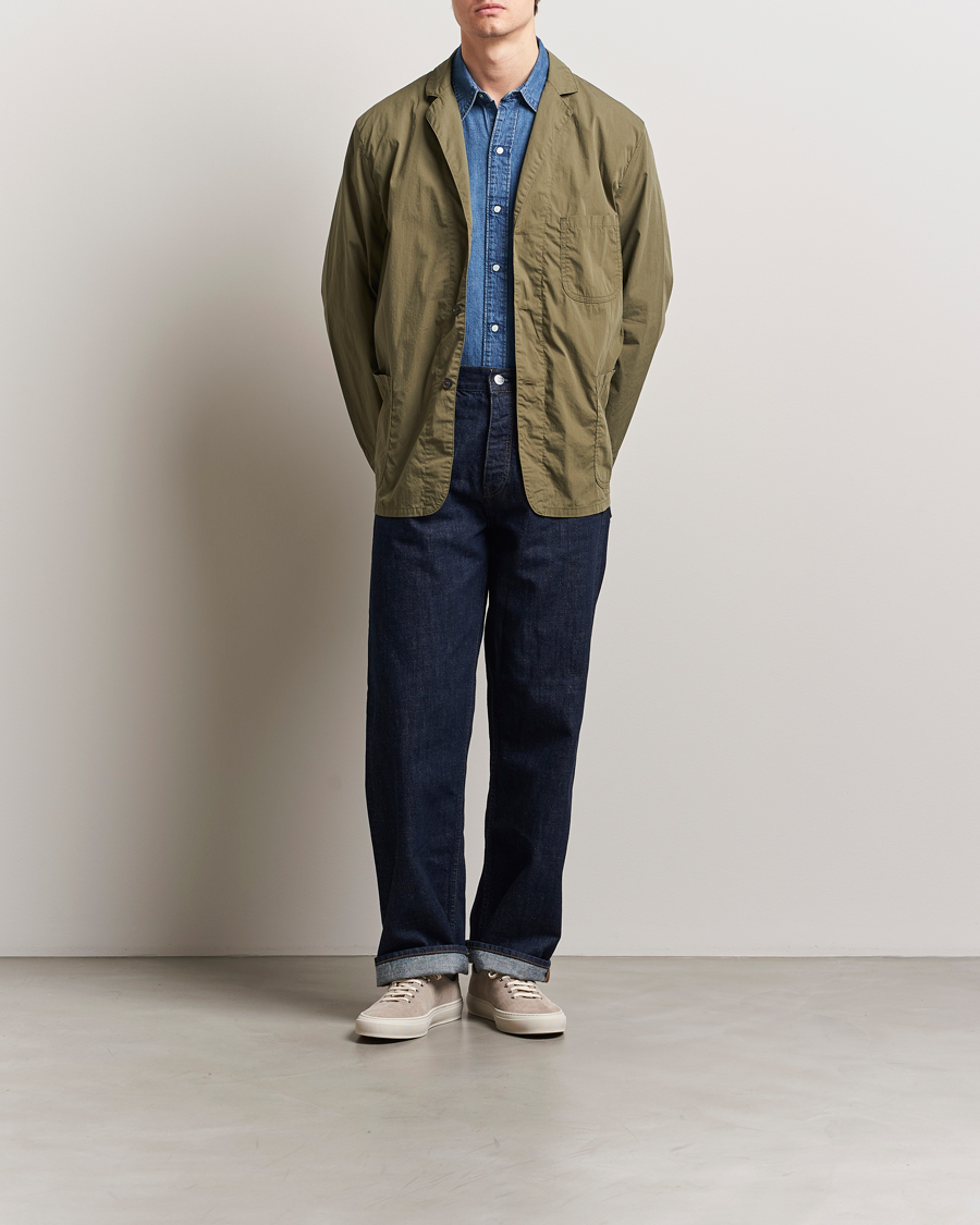 Herren | Sakkos | orSlow | Light Cotton Blazer Army Green