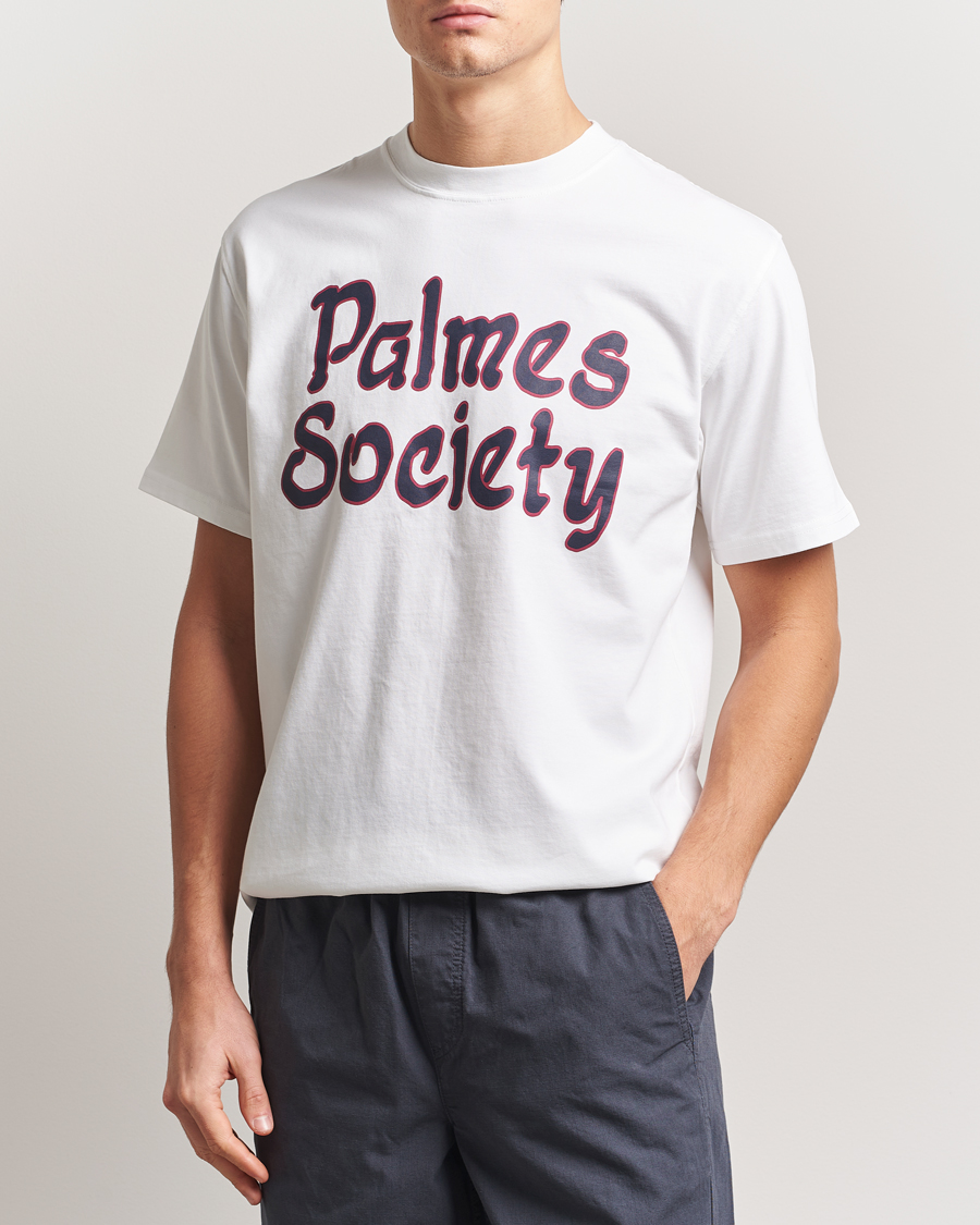 Herren | T-Shirts | Palmes | Society T-Shirt White