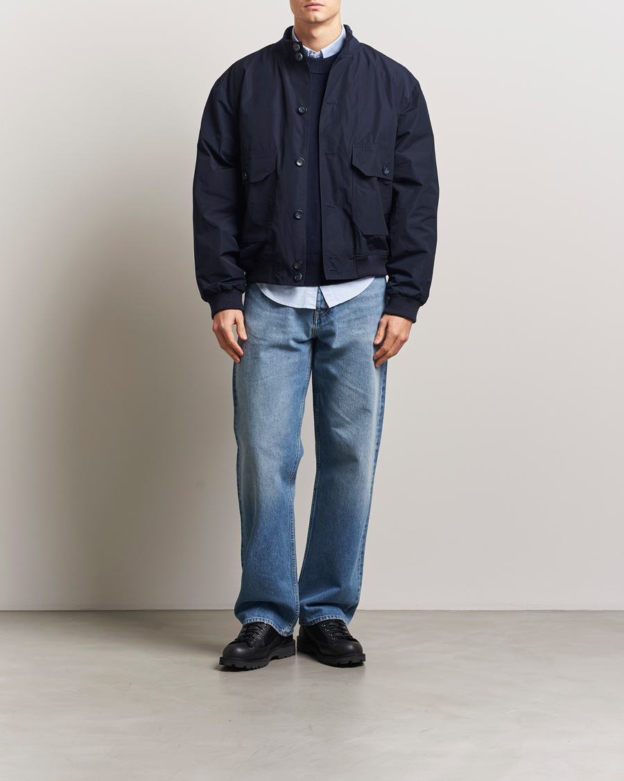 Herren | Jacken | Palmes | Harrington Jacket Navy