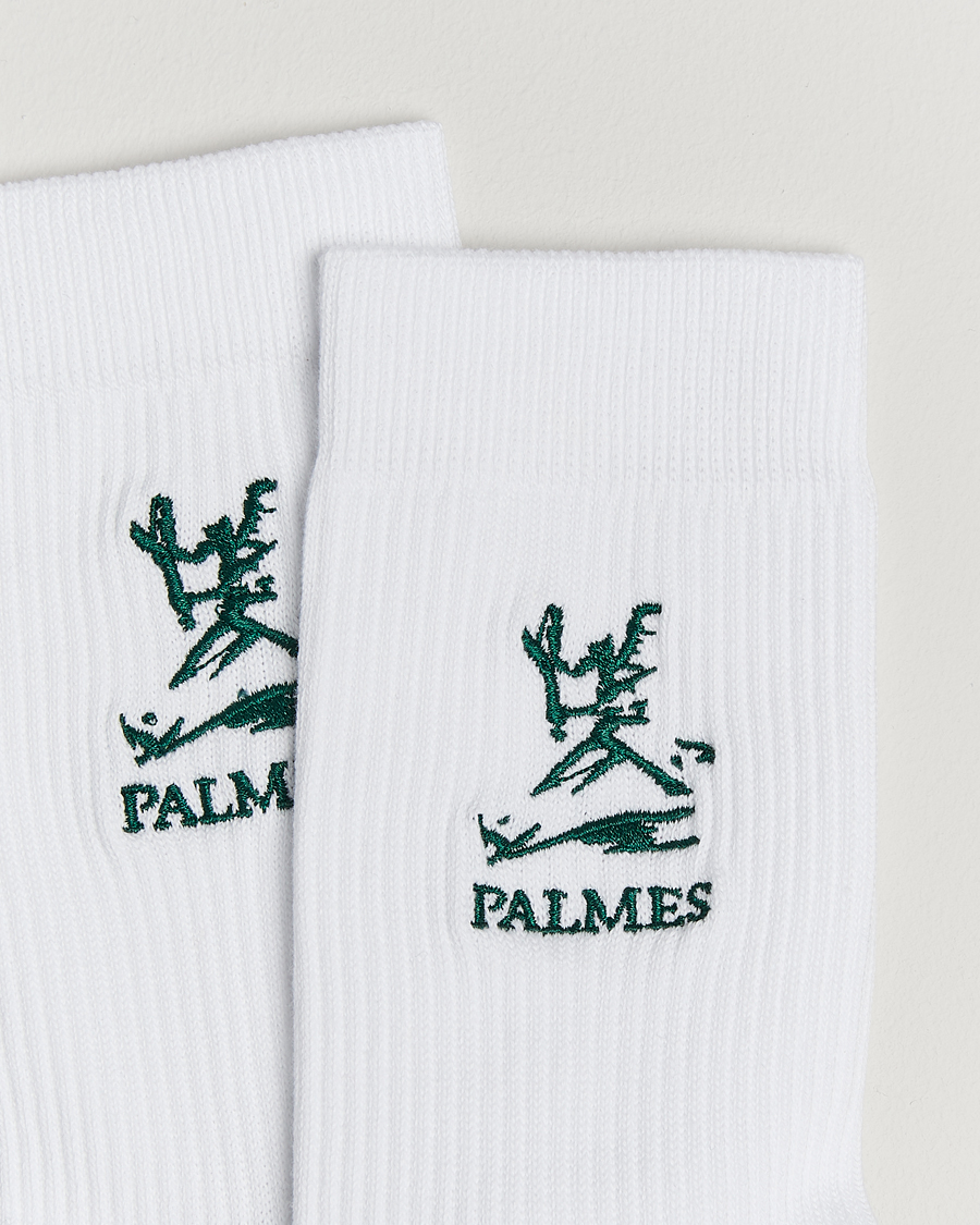 Herren | Unterwäsche | Palmes | 2-Pack Contrast Tennis Socks White