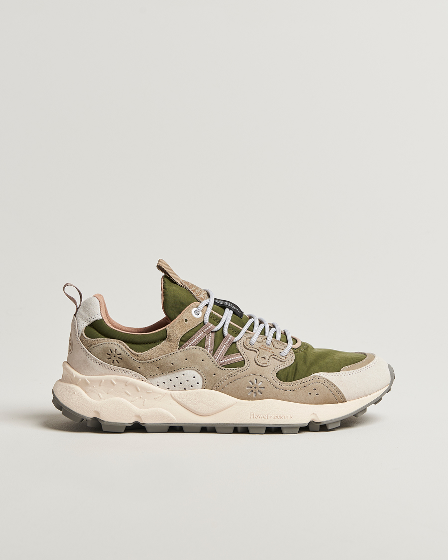 Herren | Sneaker | Flower Mountain | Yamano 3 Suede/Nylon Sneaker Grey