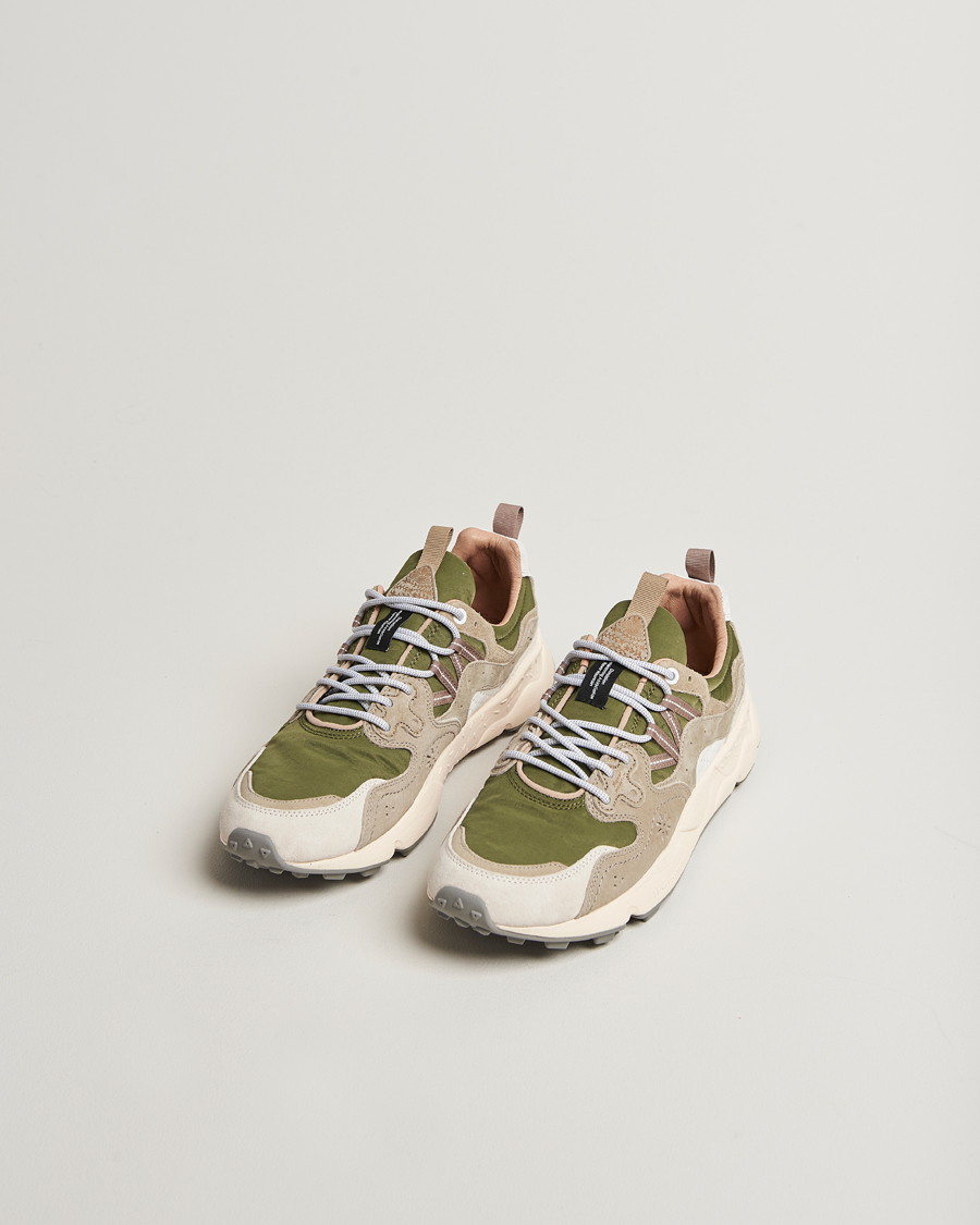 Herren | Sneaker | Flower Mountain | Yamano 3 Suede/Nylon Sneaker Grey