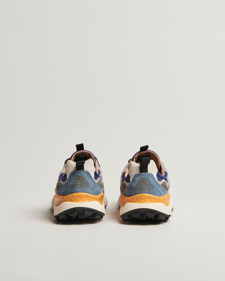 Herren | Sneaker | Flower Mountain | Yamano 3 Suede/Nylon Sneaker Mixed Blue