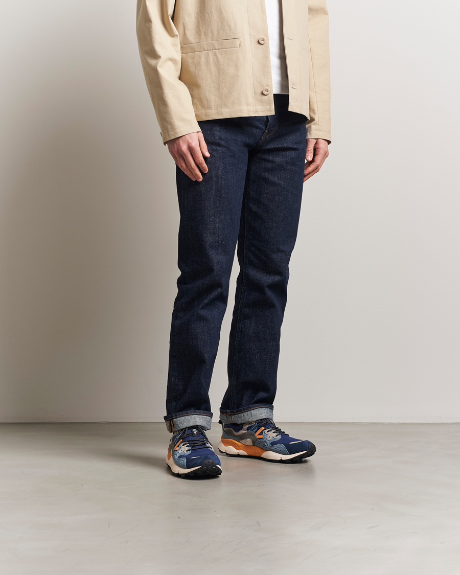 Herren | Sneaker | Flower Mountain | Yamano 3 Suede/Nylon Sneaker Mixed Blue