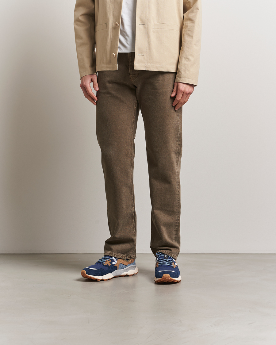 Herren | Sneaker | Flower Mountain | Yamano 3 Suede/Canvas Sneaker Navy