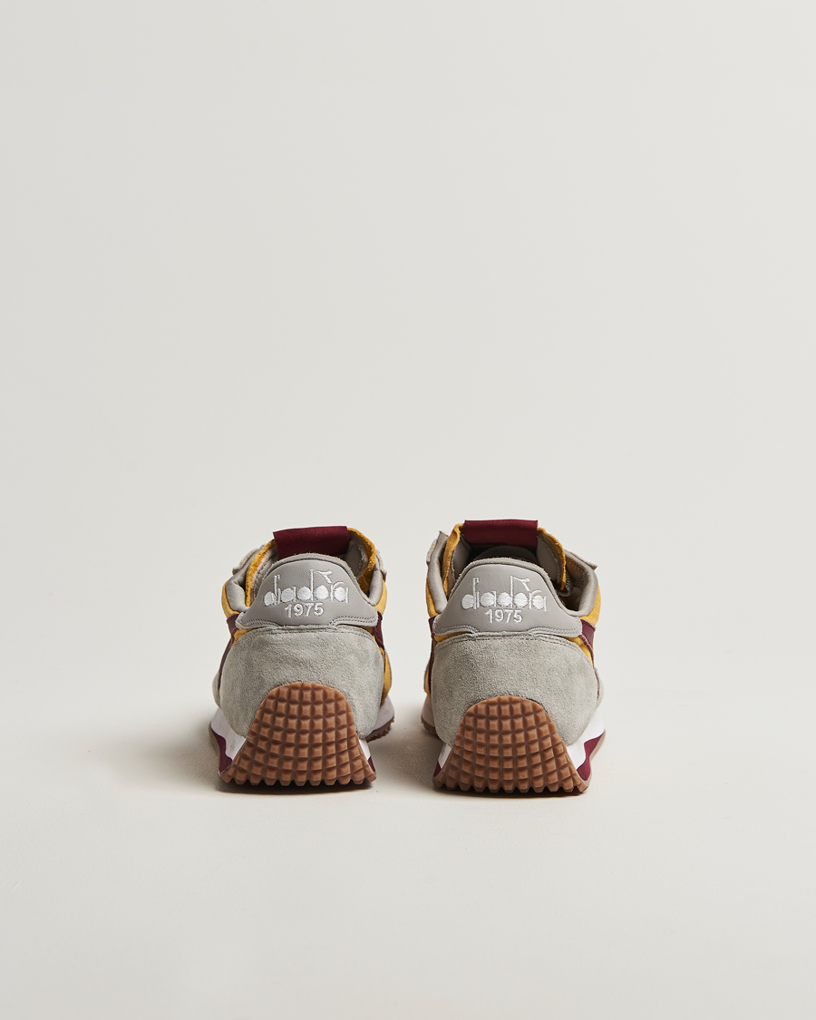 Herren | Sneaker | Diadora | Equipe 75 Running Sneaker Grey/Yellow