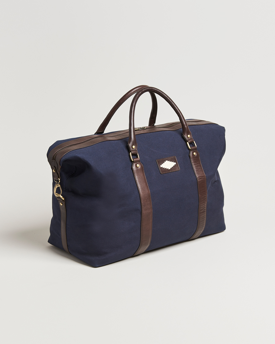 Herren | Taschen | Pampeano | Cabballero Large Canvas Weekend Bag Navy