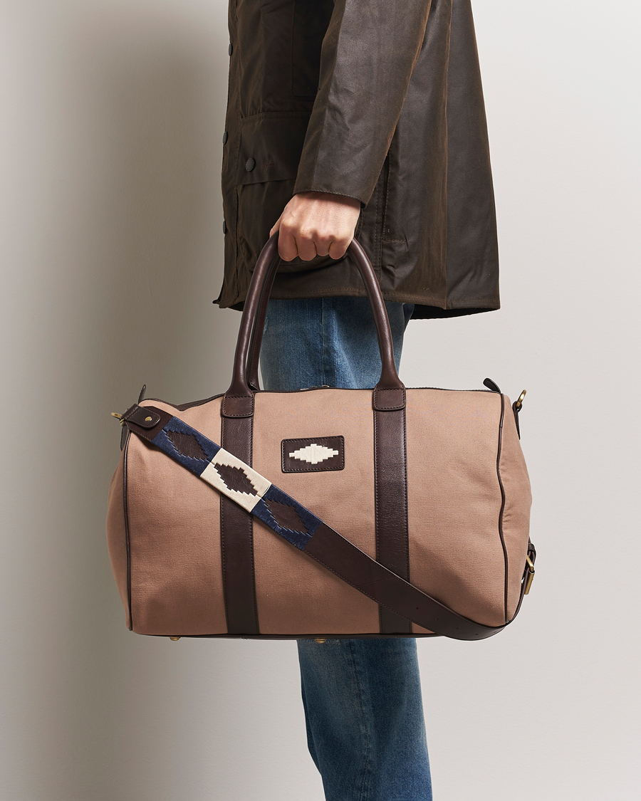 Herren | Taschen | Pampeano | Varon Small Canvas Weekend Bag Khaki