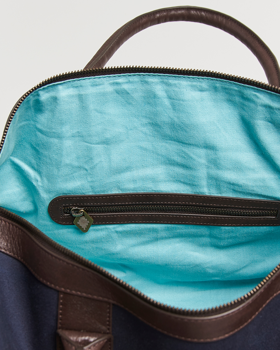 Herren | Taschen | Pampeano | Varon Small Canvas Weekend Bag Navy