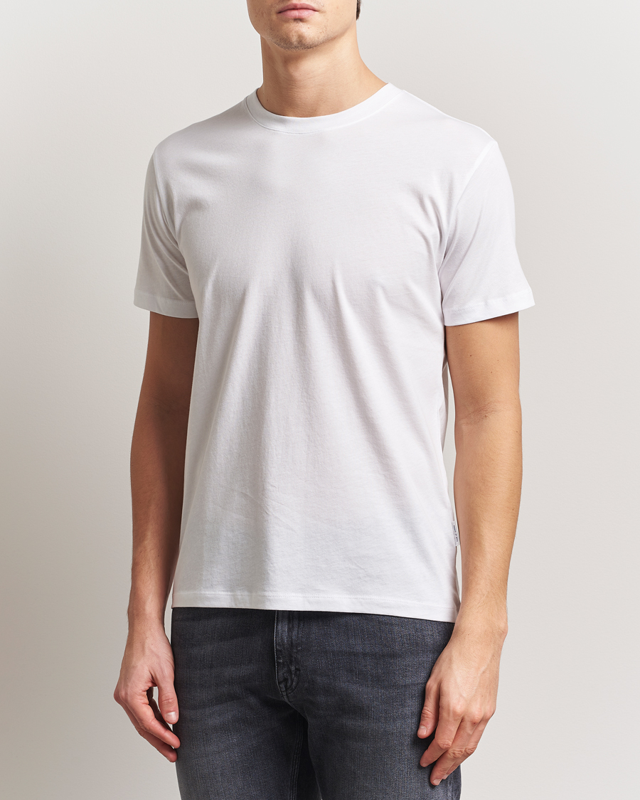 Herren | T-Shirts | Tiger of Sweden | Dillan Crew Neck T-Shirt White