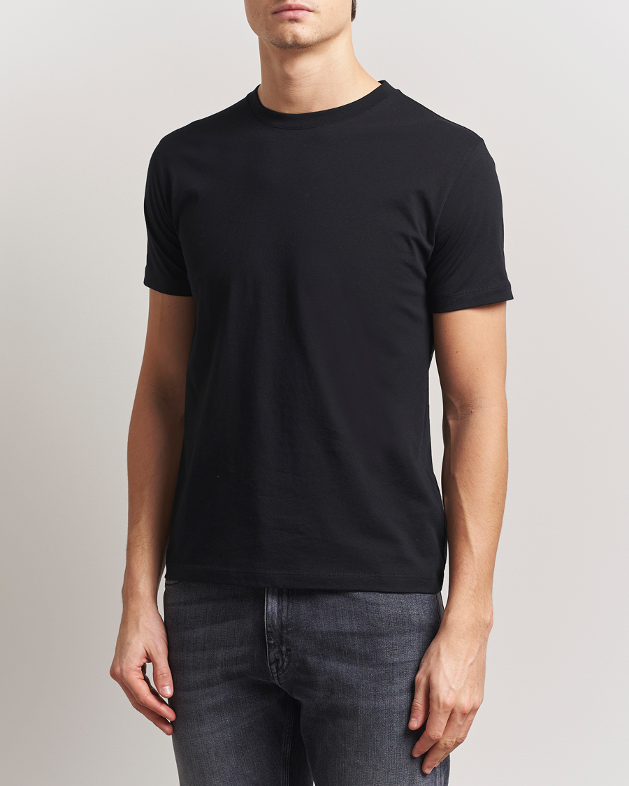 Herren | T-Shirts | Tiger of Sweden | Dillan Crew Neck T-Shirt Black