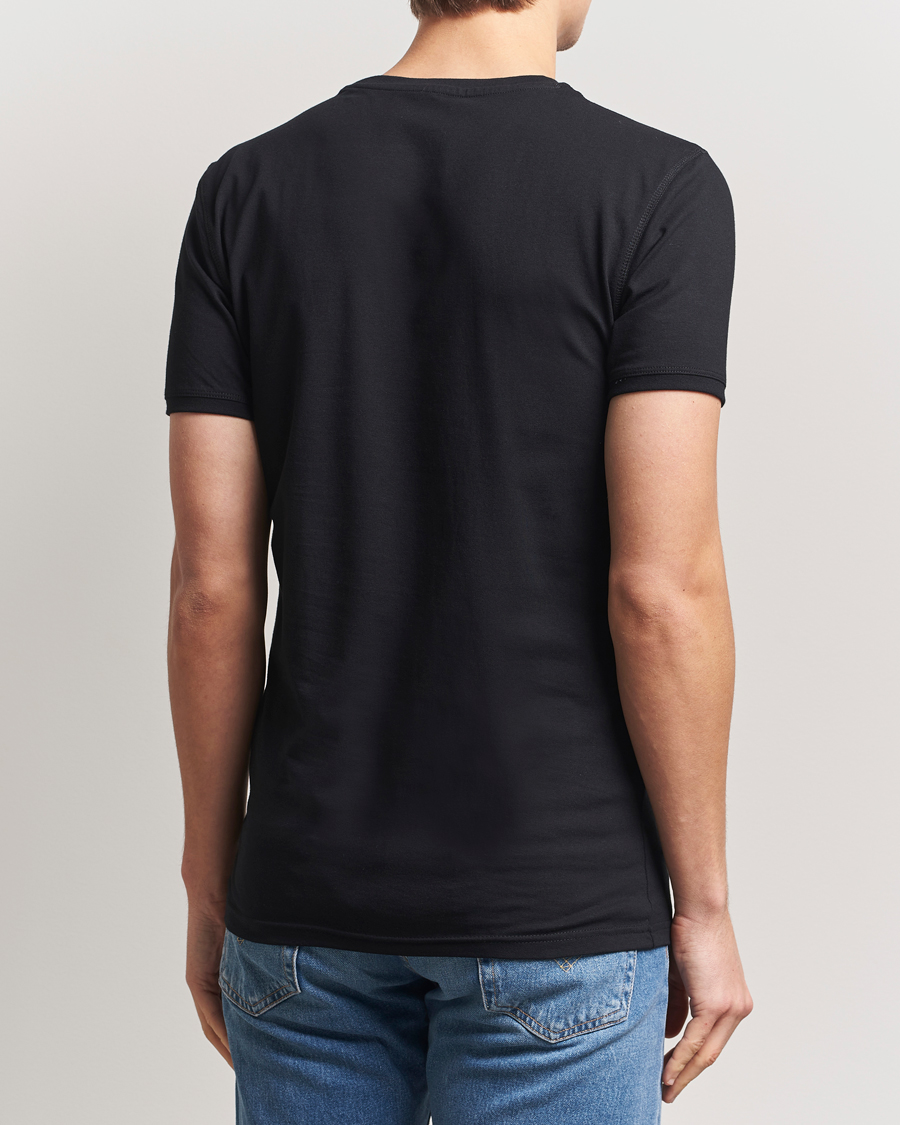Herren | T-Shirts | Tiger of Sweden | Heimdal 2-Pack Crew Neck T-Shirt Black