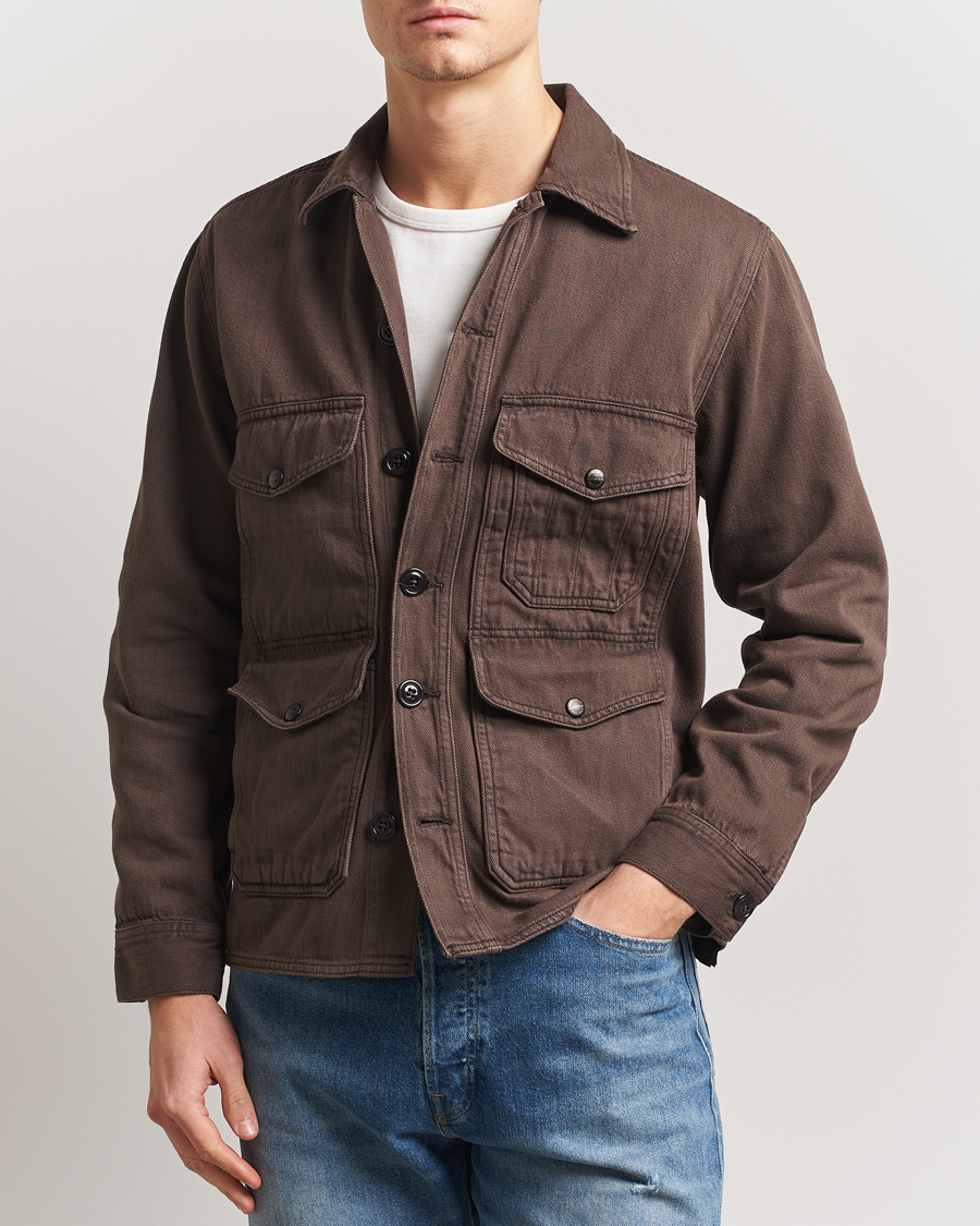 Herren | Jacken | RRL | Elmore Shirt Jacket Dark Brown