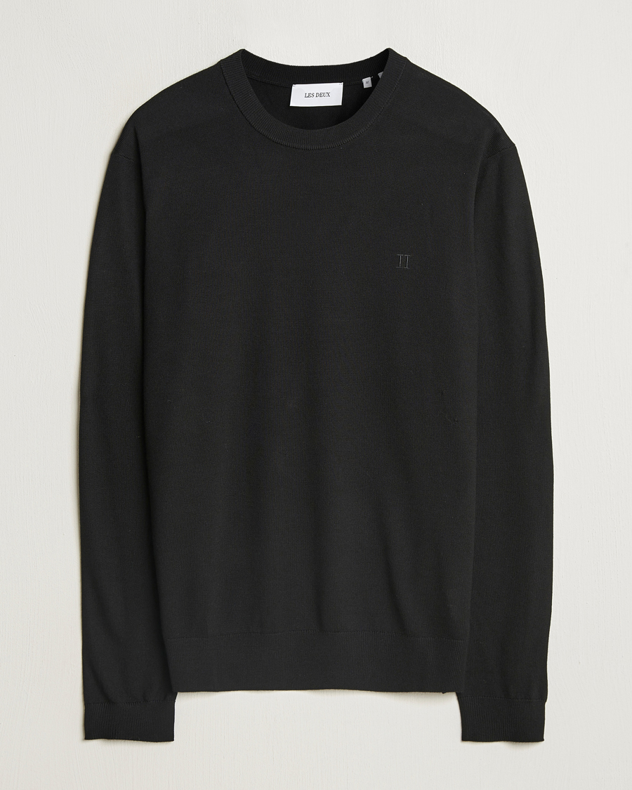 Herren | Pullover | LES DEUX | Greyson Merino Knit Black