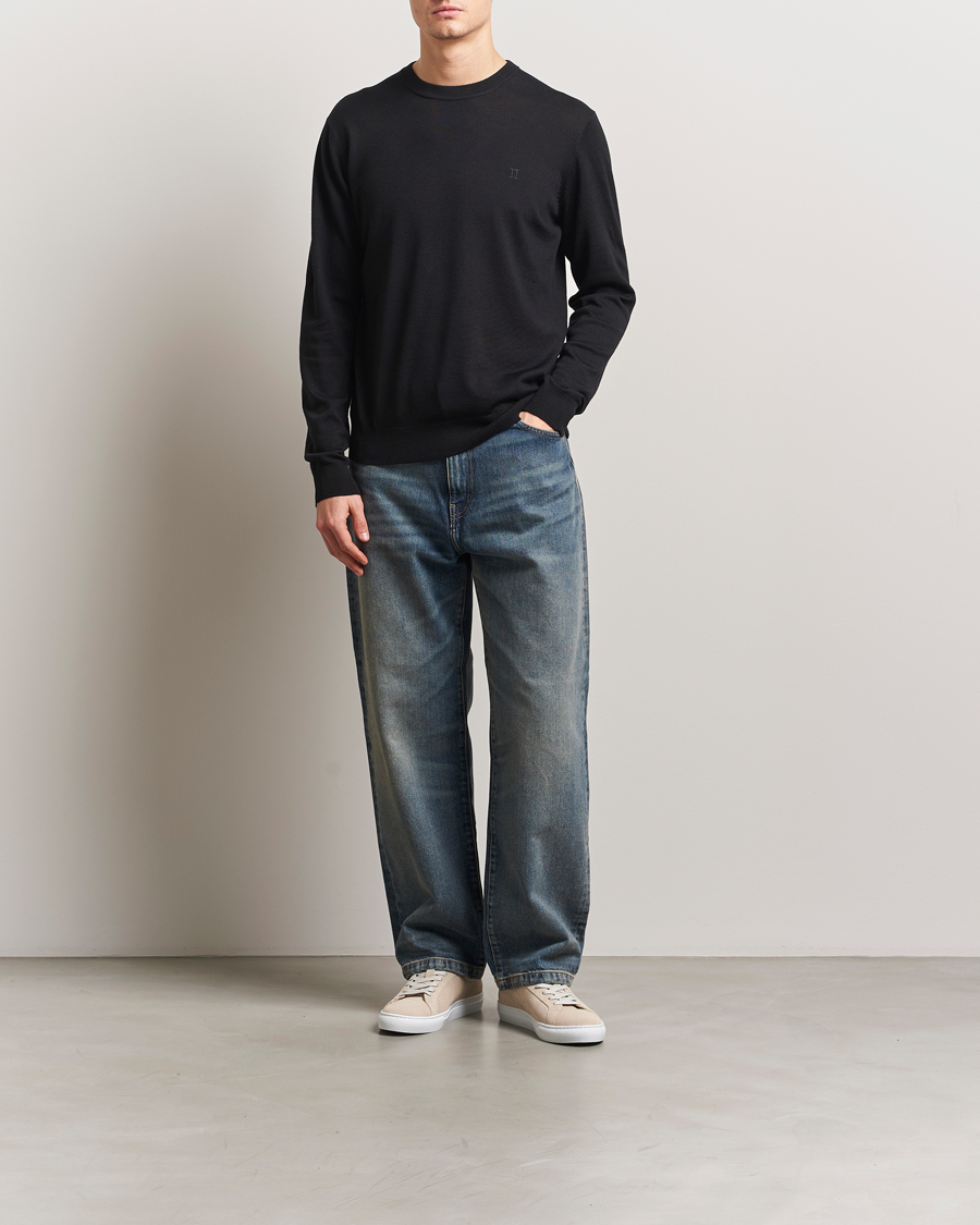 Herren | Pullover | LES DEUX | Greyson Merino Knit Black