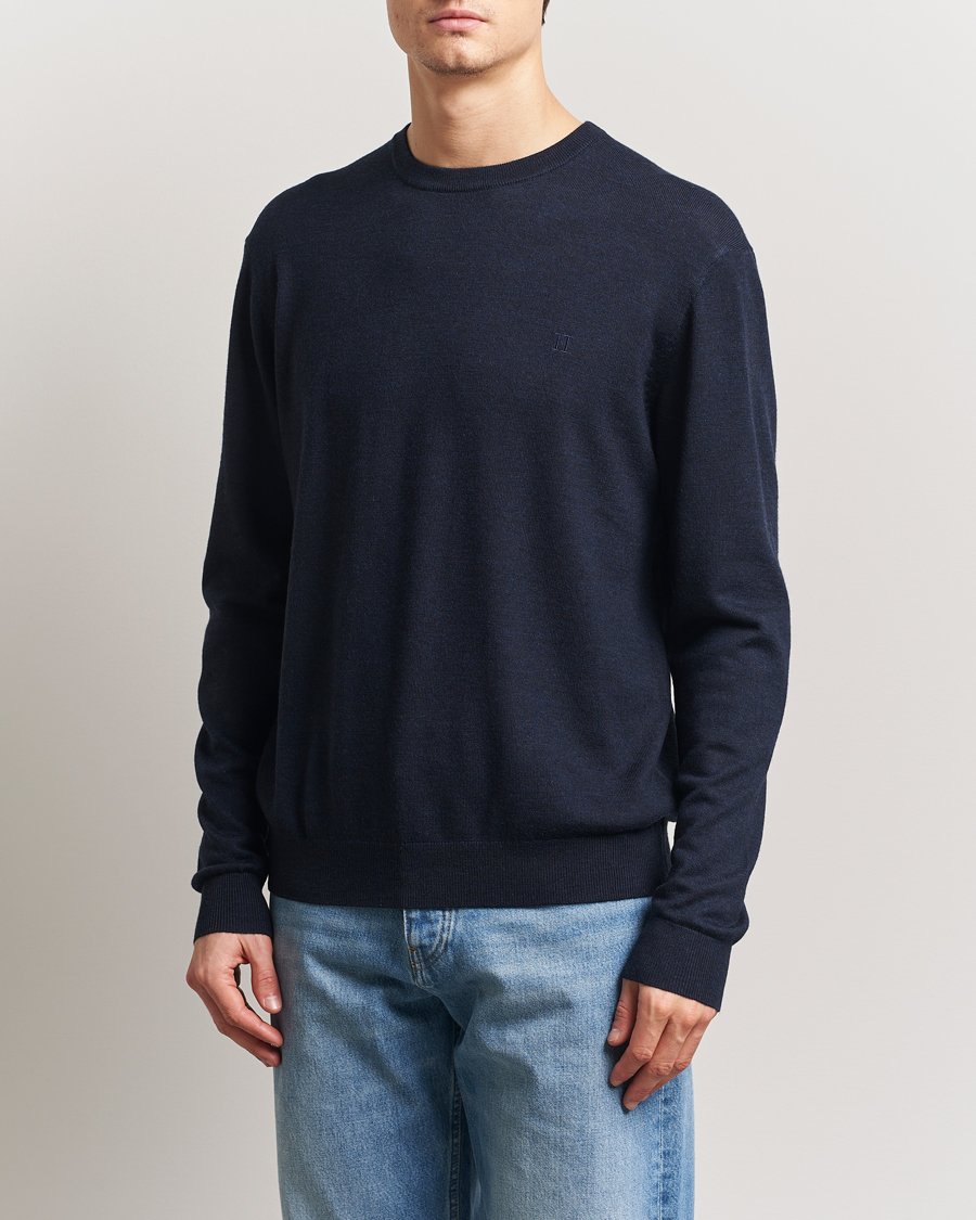 Herren | Pullover | LES DEUX | Greyson Merino Knit Dark Navy