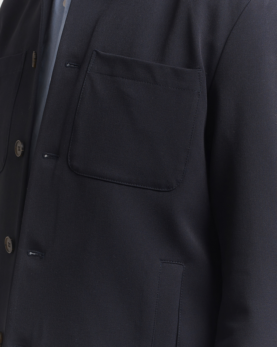Herren | Hemden | LES DEUX | Marsielle Hybrid Jacket Dark Navy
