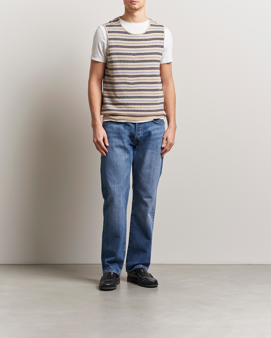 Herren | Jeans | Jeanerica | CM002 Classic Jeans Ring Spun Mid Blue