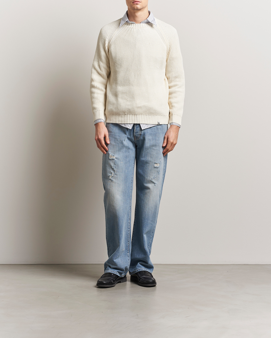 Herren | Jeans | Jeanerica | VM009 Vega Jeans Light Blue Righe