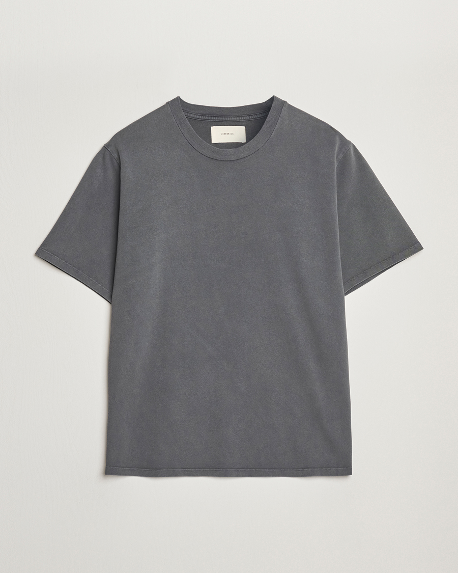 Herren | T-Shirts | Jeanerica | Delon Crew Neck T-Shirt Washed Black