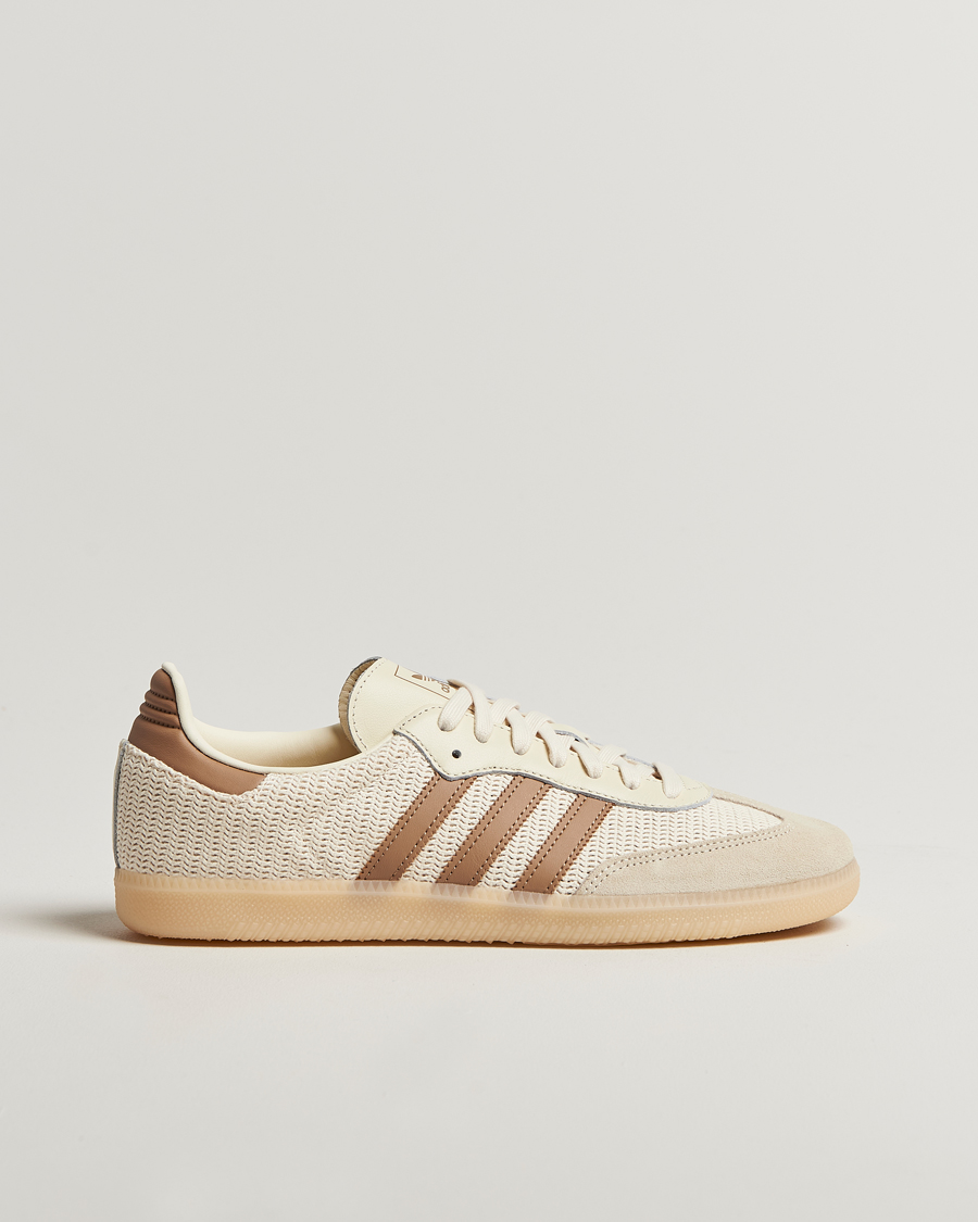 Herren | Sneaker | adidas Originals | Samba Original Sneaker White/Brown