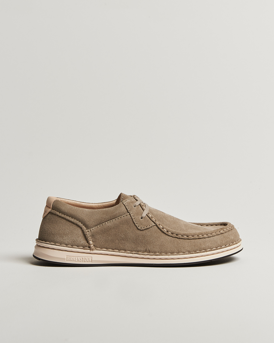 Herren | BIRKENSTOCK Pasadena Suede Loafer Taupe | BIRKENSTOCK | Pasadena Suede Loafer Taupe