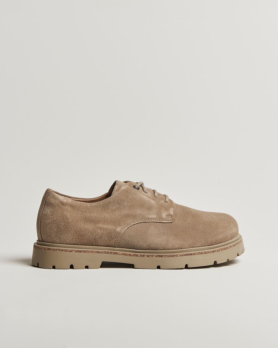 Herren | Derby | BIRKENSTOCK | Highwood Suede Derby Taupe