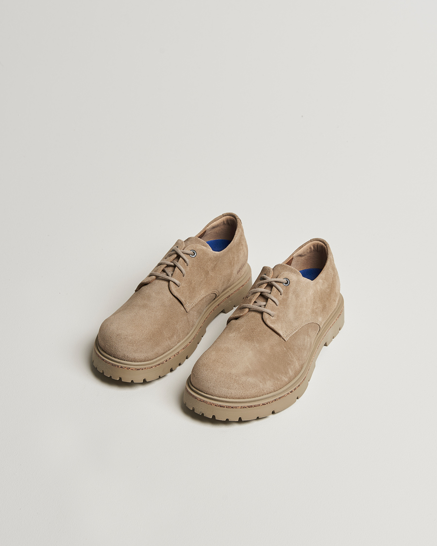 Herren | Derby | BIRKENSTOCK | Highwood Suede Derby Taupe
