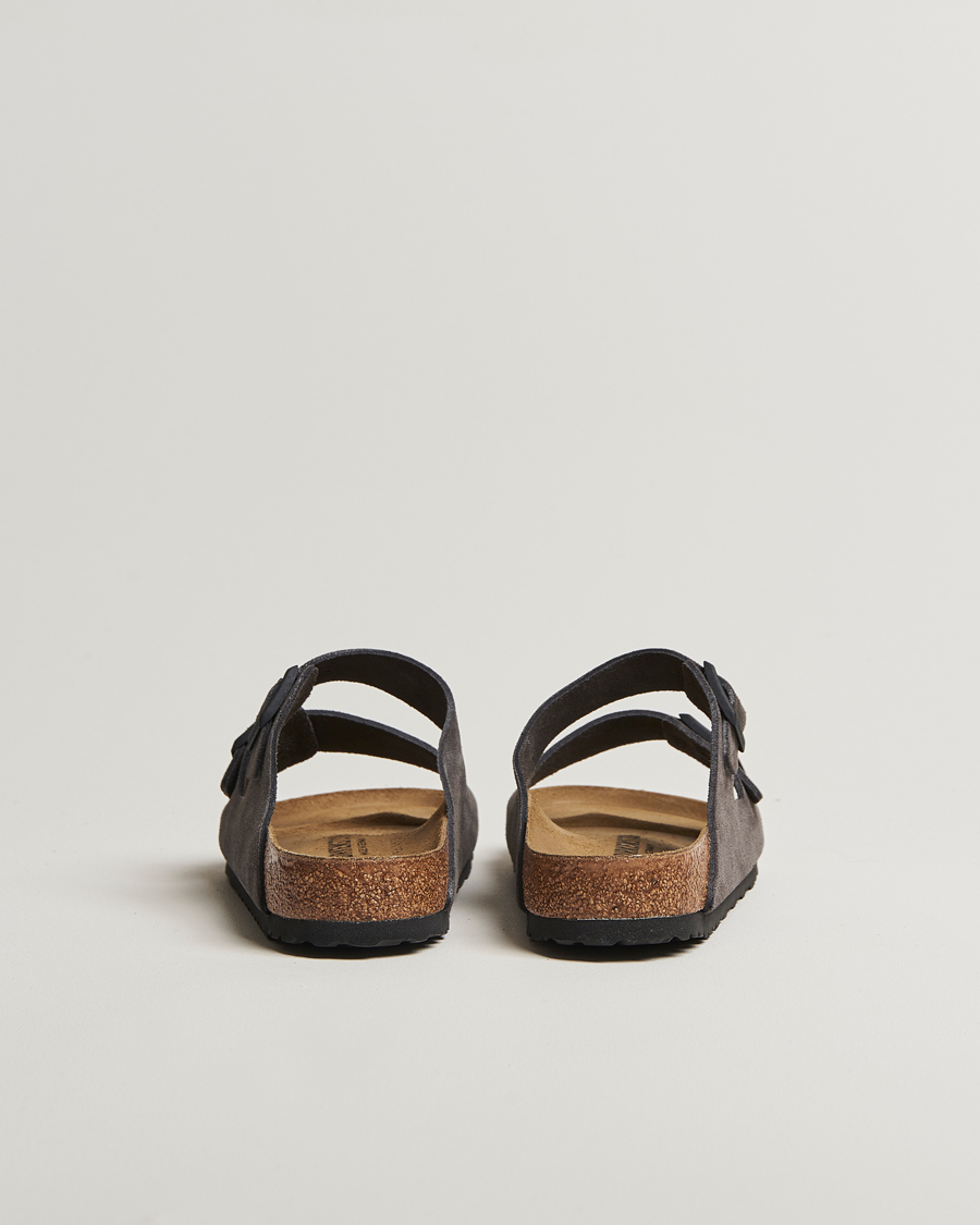 Herren | Sandalen & Pantoletten | BIRKENSTOCK | Arizona Classic Footbed Velvet Grey Suede