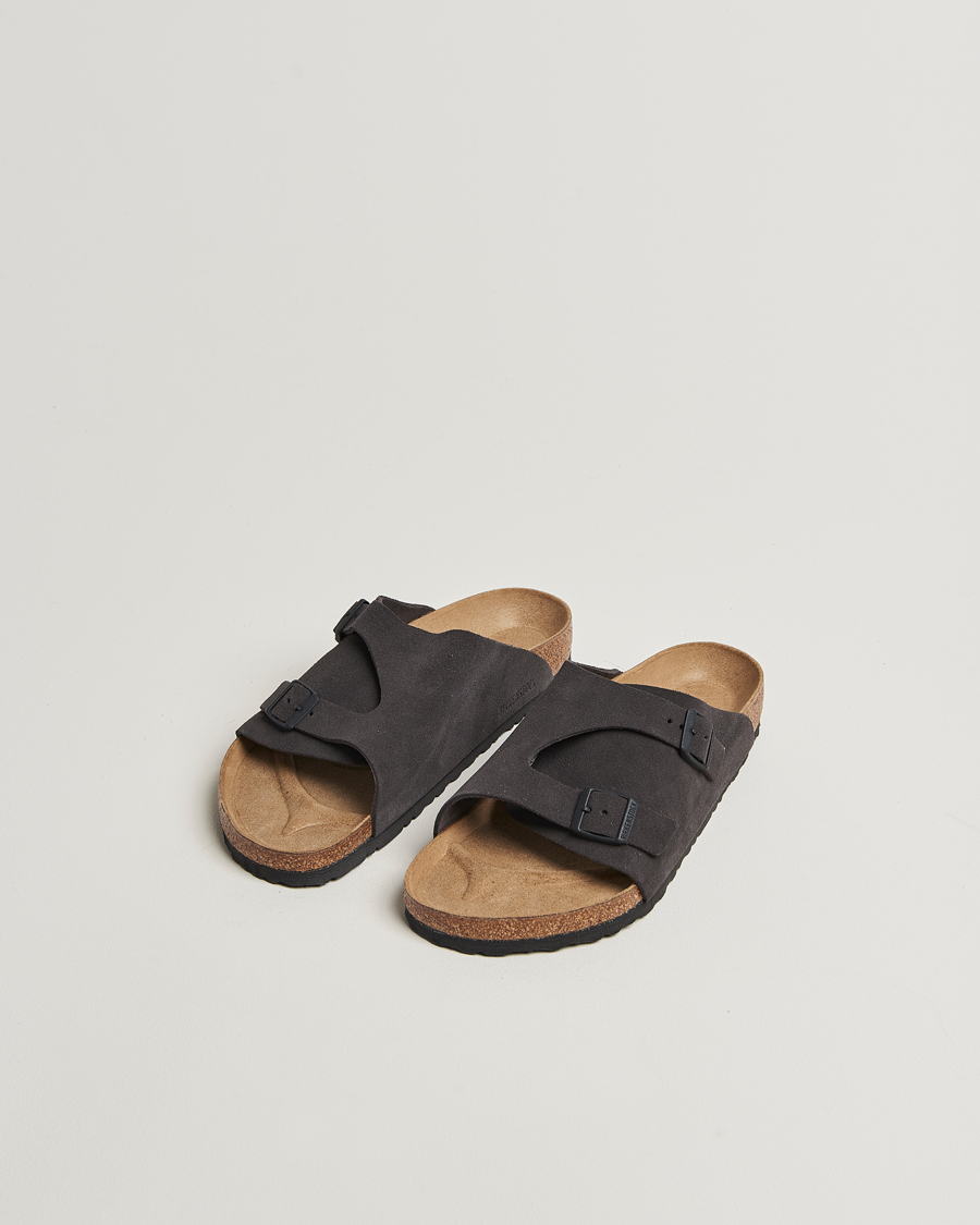 Herren | Sandalen & Pantoletten | BIRKENSTOCK | Zürich Velvet Grey Suede