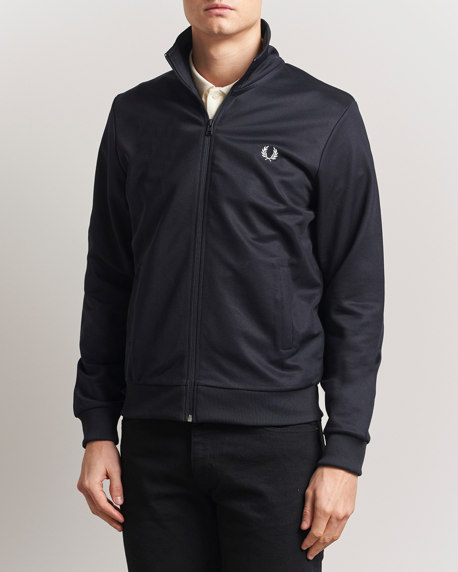 Herren | Pullover | Fred Perry | Track Jacket Navy