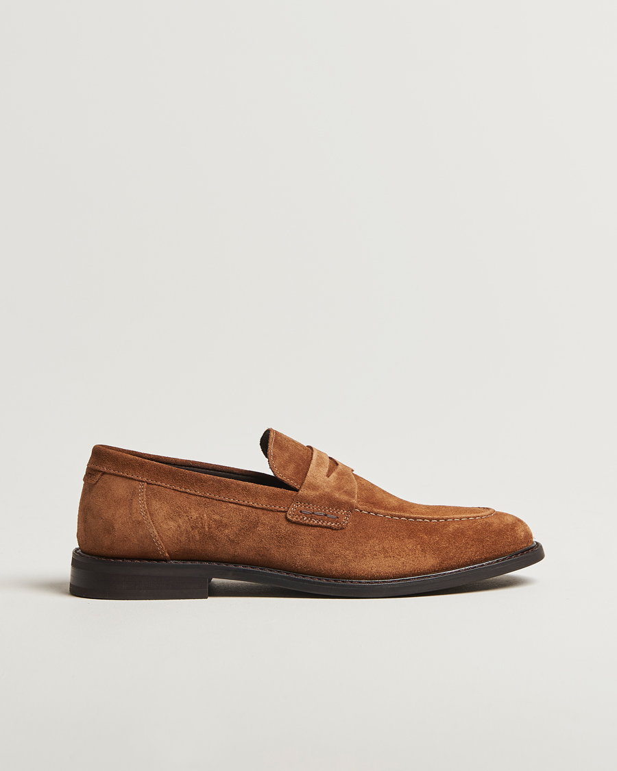 Herren | Loafer | GANT | Lozham Suede Loafer Cognac