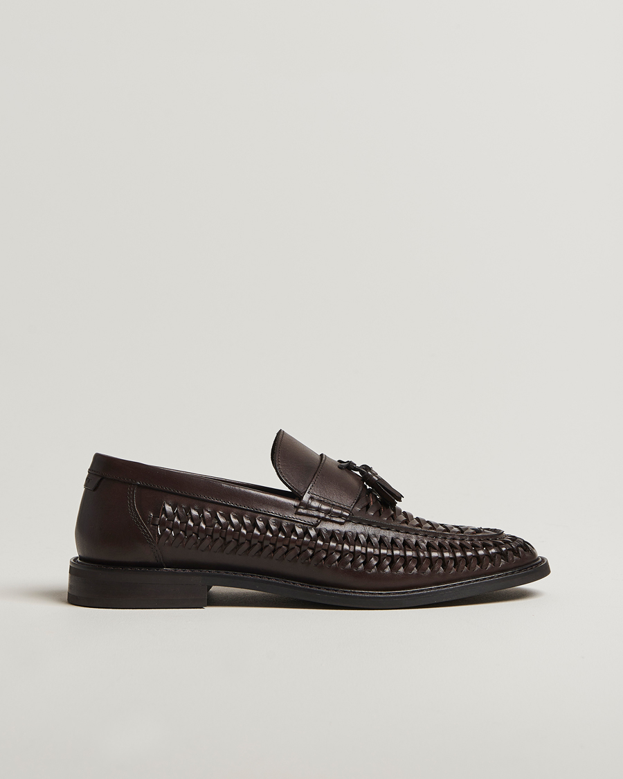 Herren | Loafer | GANT | Lozham Braided Tassle Loafer Dark Brown