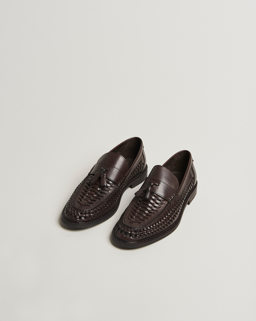 Herren | Loafer | GANT | Lozham Braided Tassle Loafer Dark Brown