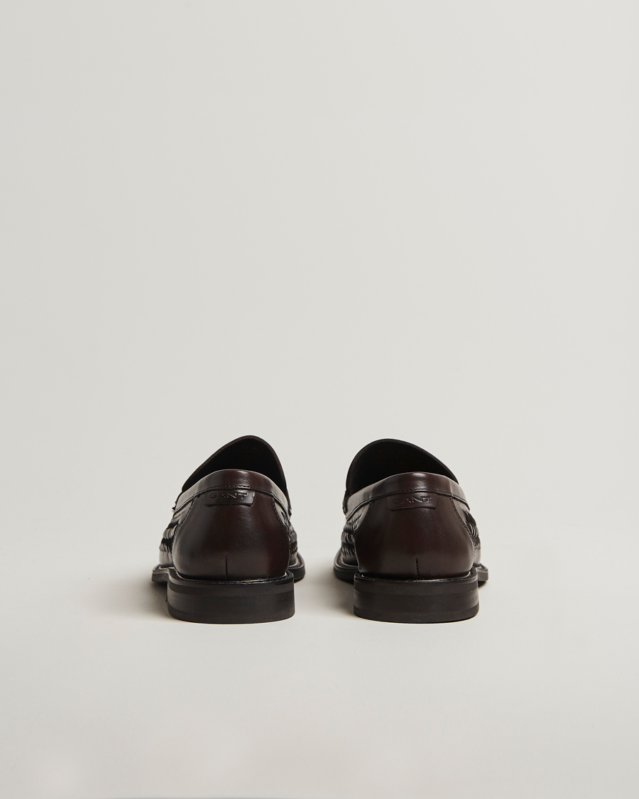 Herren | Loafer | GANT | Lozham Braided Tassle Loafer Dark Brown