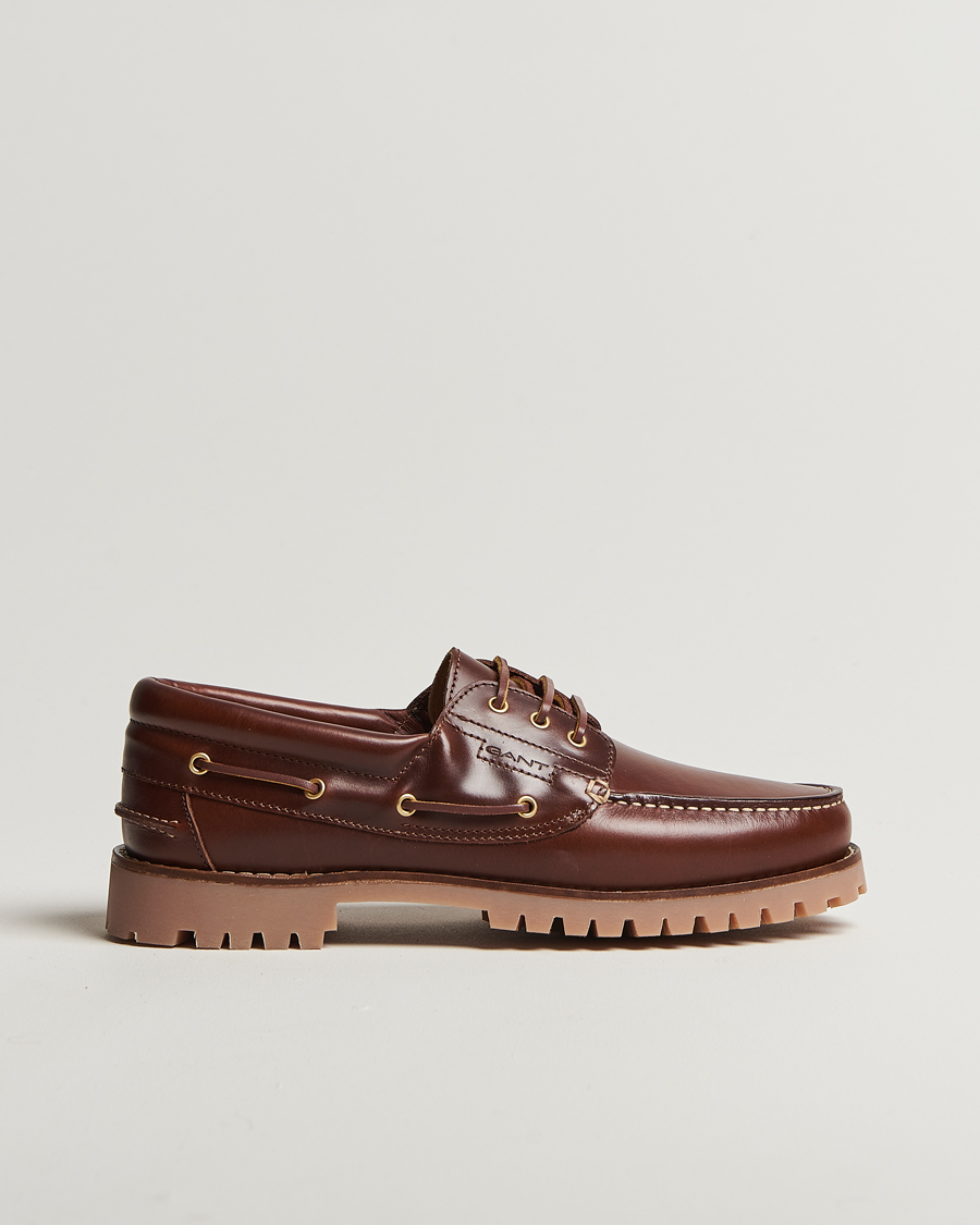 Herren | Segelschuhe | GANT | Tratton Boat Shoe Cognac