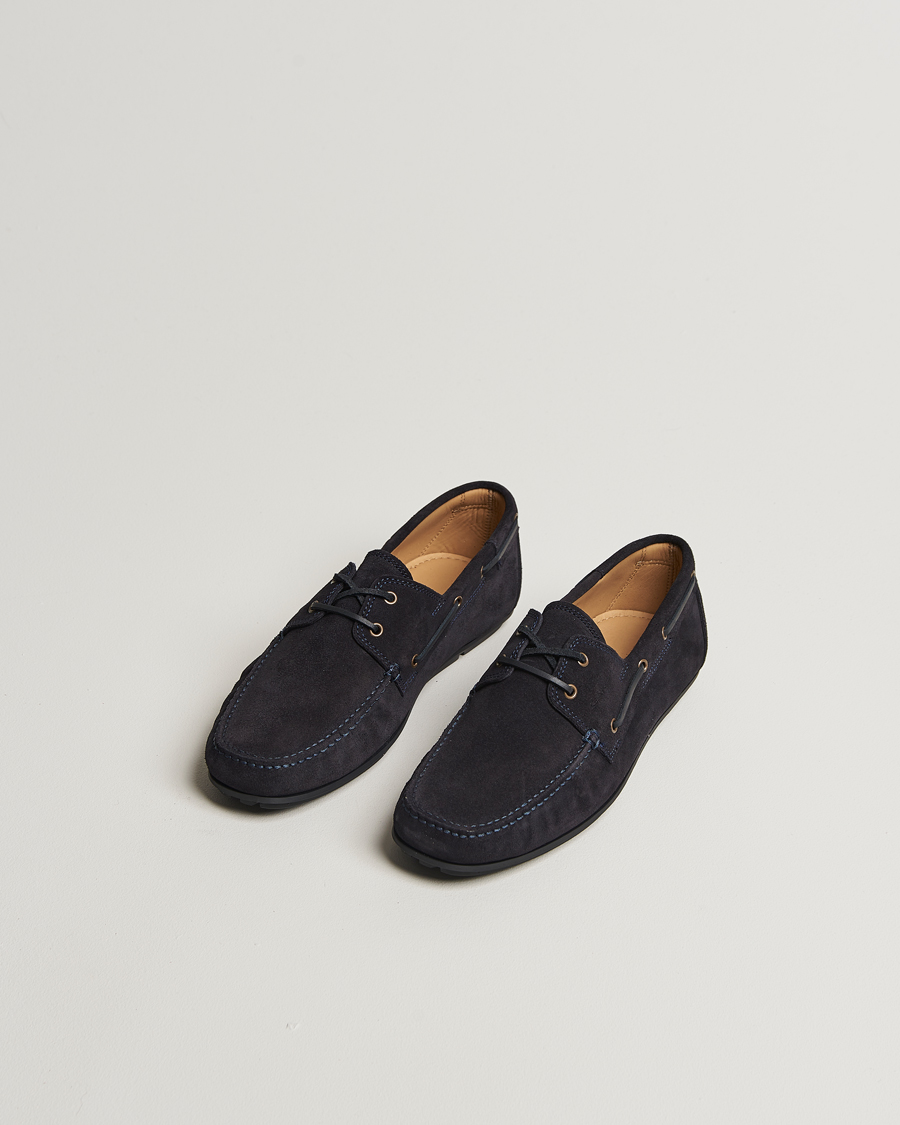 Herren | Segelschuhe | GANT | Wilmon Suede Moccasin Marine