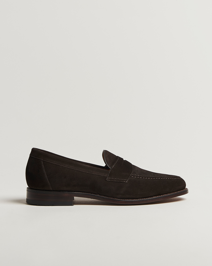 Herren | Loafer | Loake 1880 | Imperial Suede Loafers Dark Brown