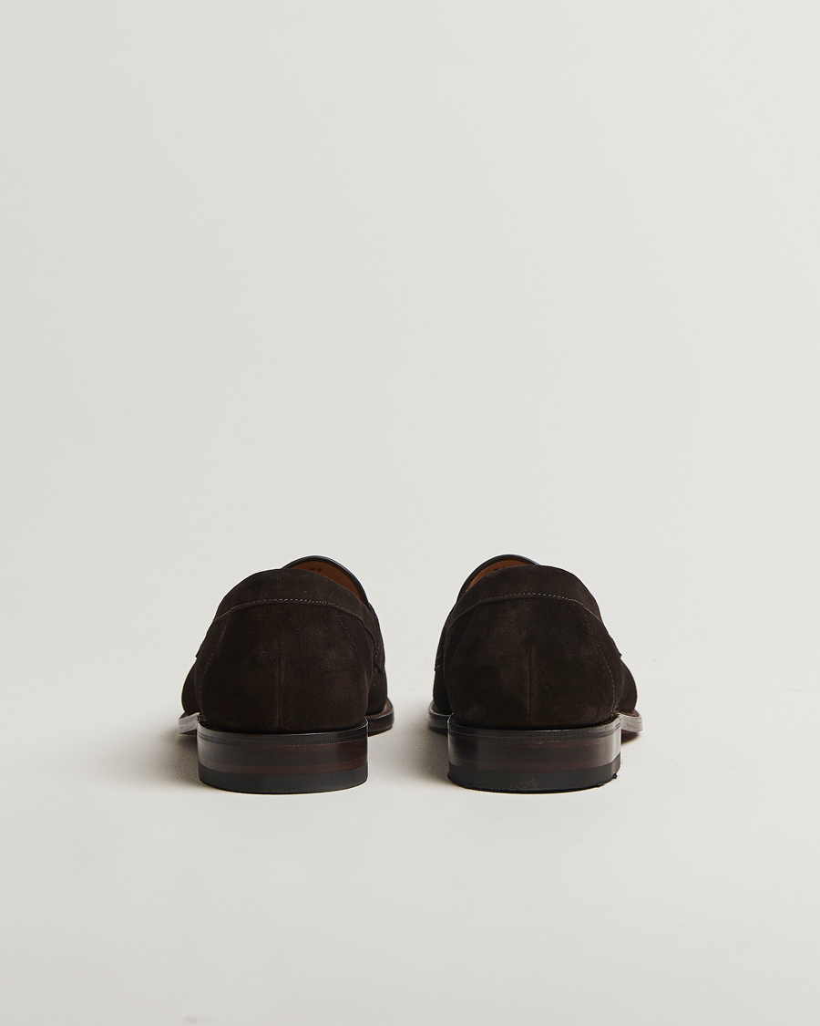Herren | Loafer | Loake 1880 | Imperial Suede Loafers Dark Brown