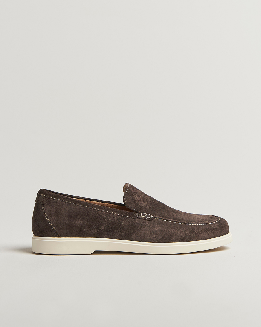 Herren | Loafer | Loake Shoemakers | Tuscany Suede Loafer Anthracite