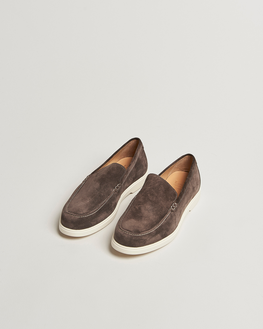 Herren | Loafer | Loake 1880 | Tuscany Suede Loafer Anthracite
