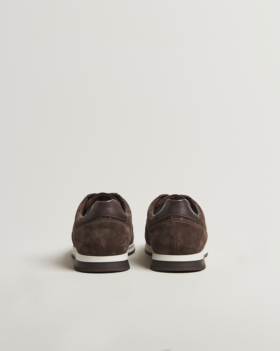 Herren | Sneaker | Loake 1880 | Bannister Running Sneaker Anthracite Suede