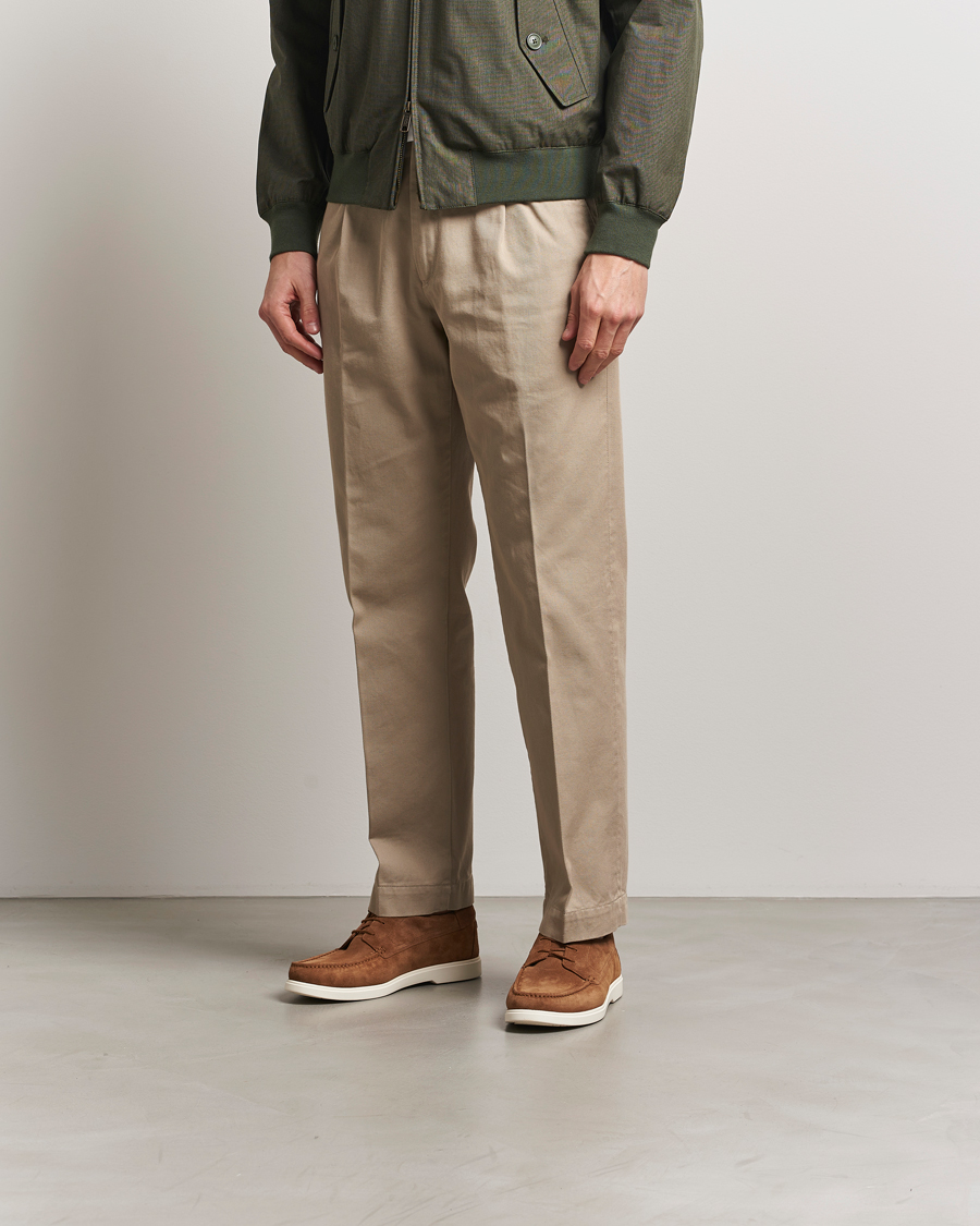 Herren | Loafer | Loake 1880 | Sardinia Suede Boat Shoe Loafers Chestnut