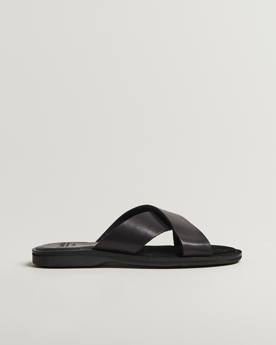 Herren | Sandalen & Pantoletten | Loake 1880 | Gozo Leather Sandal Black