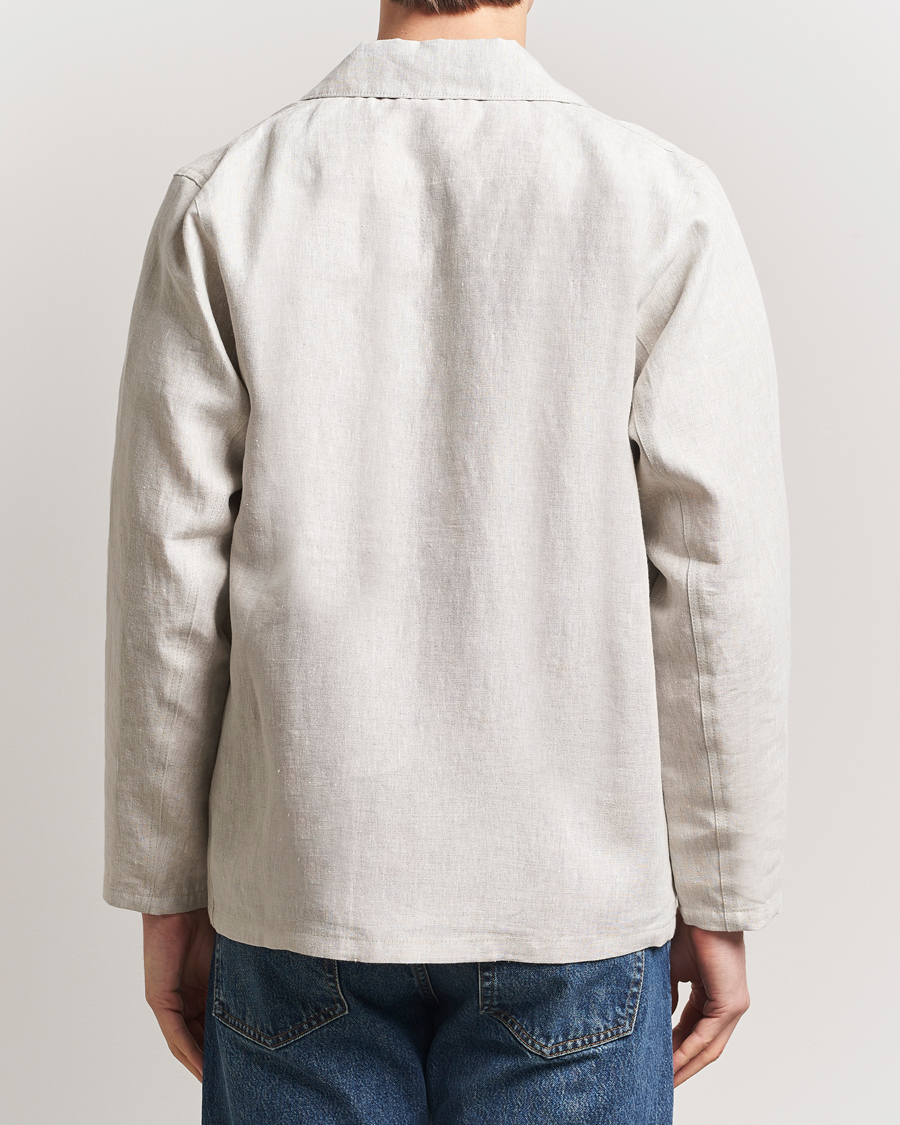 Herren | Hemden | Peregrine | Grange Linen Shacket Natural